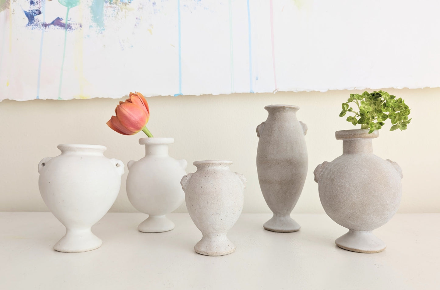 Small Vase - Beige