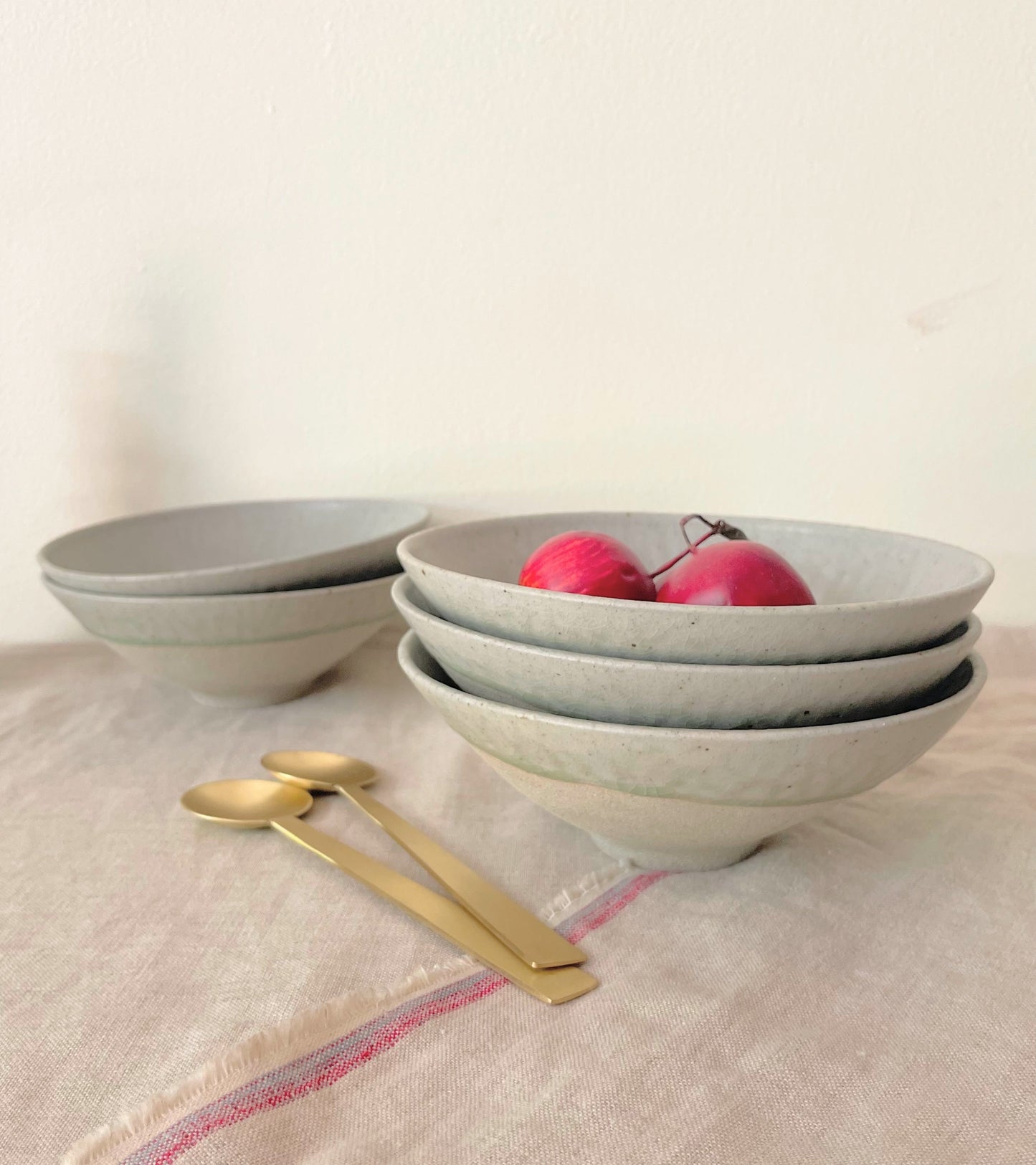 Handmade Pooled Glaze Bowl