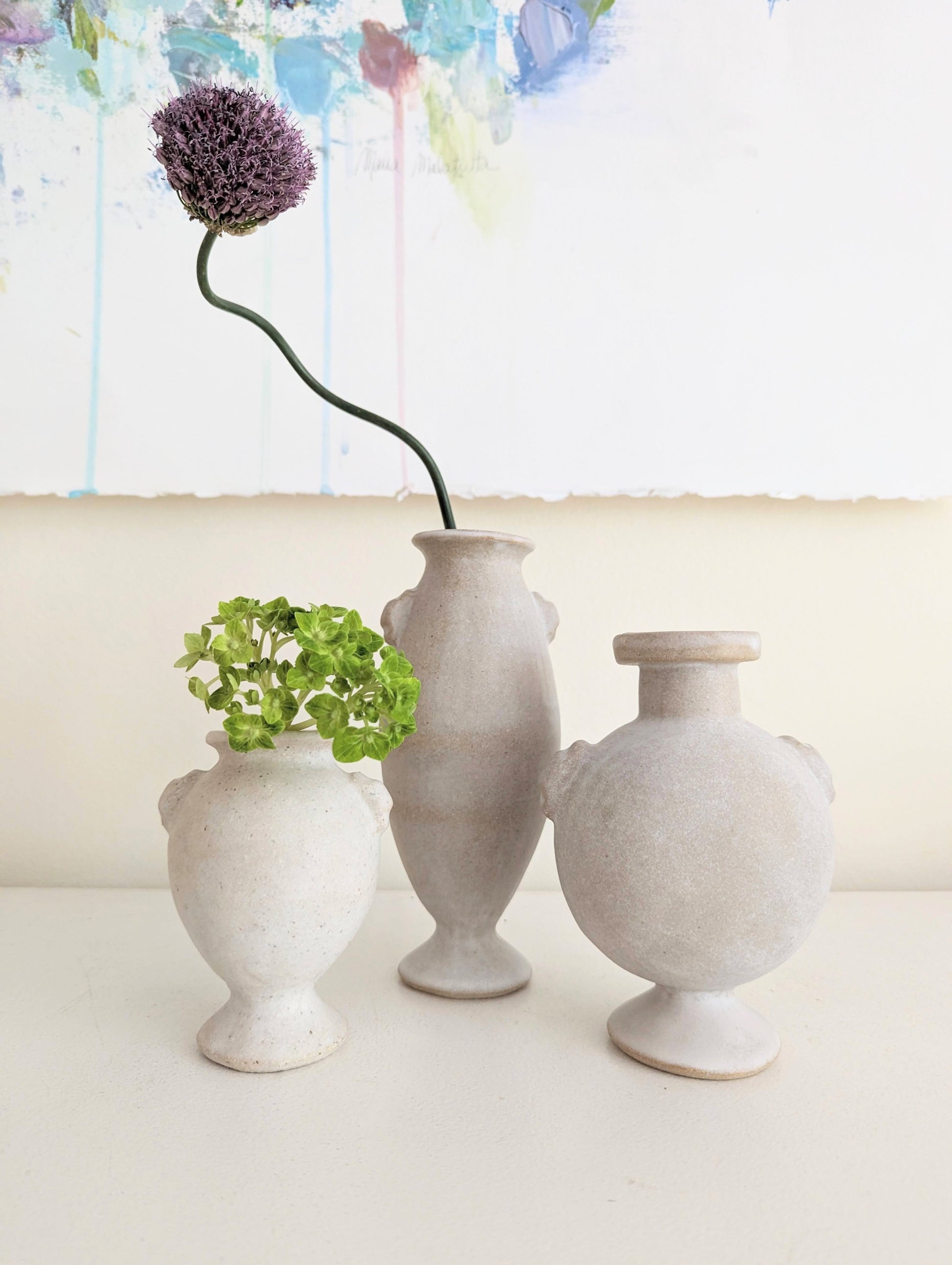 Small Vase - Beige