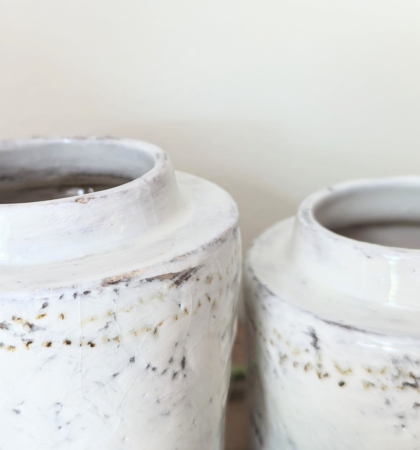 Handmade Ceramic Jar with Lid - Large