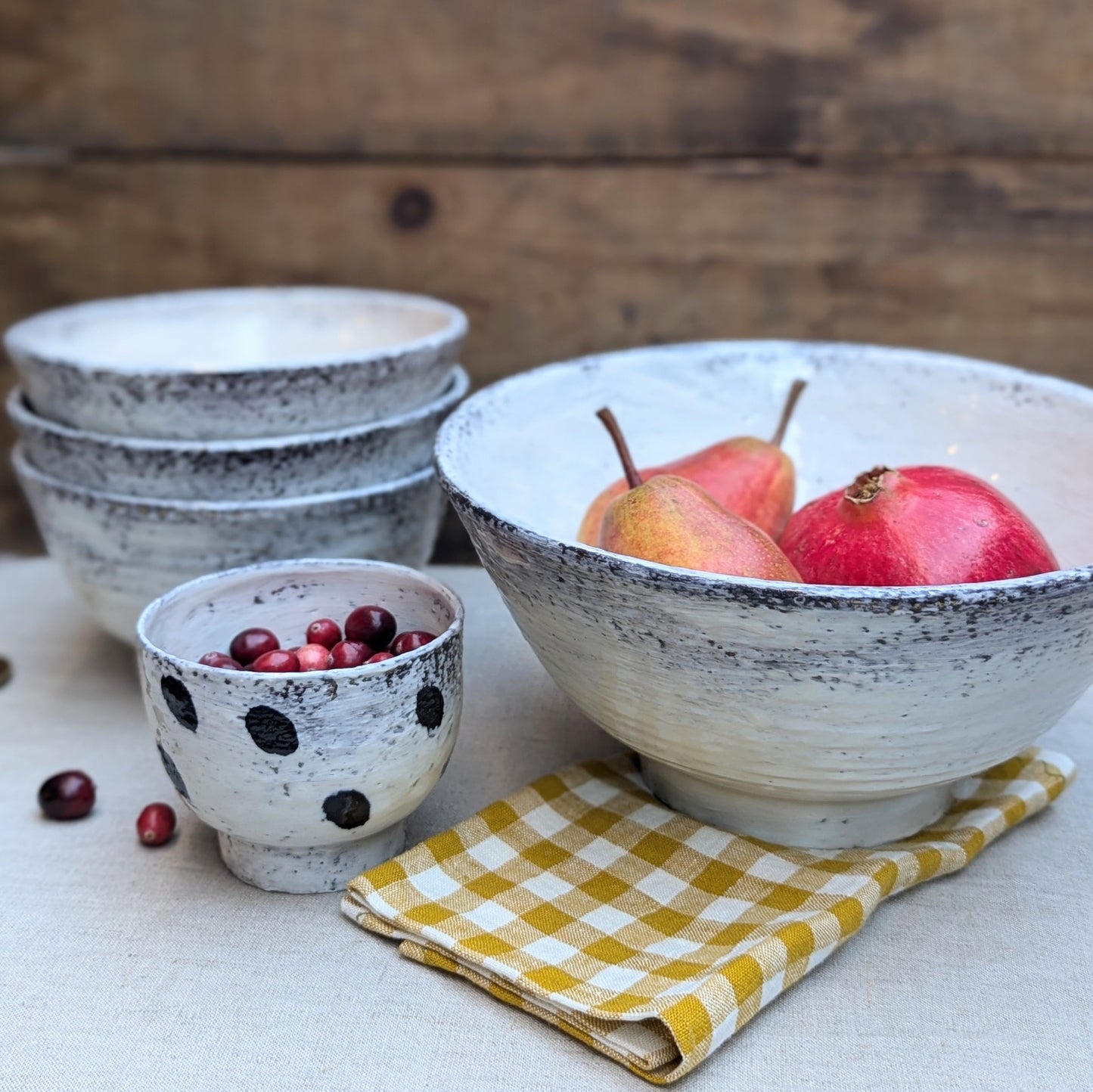 Handmade Ceramic Salad Bowl