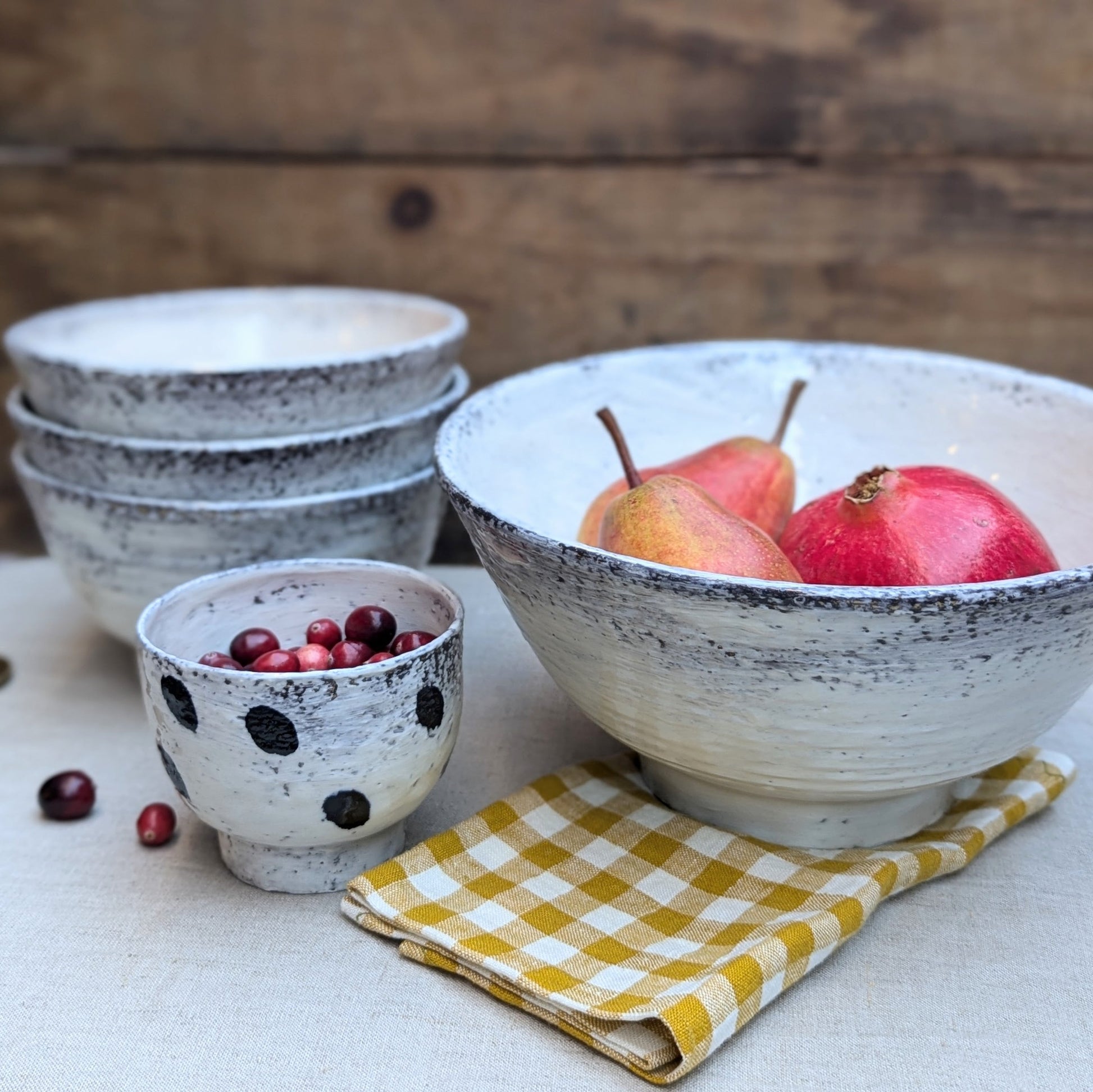 Handmade Ceramic Salad Bowl