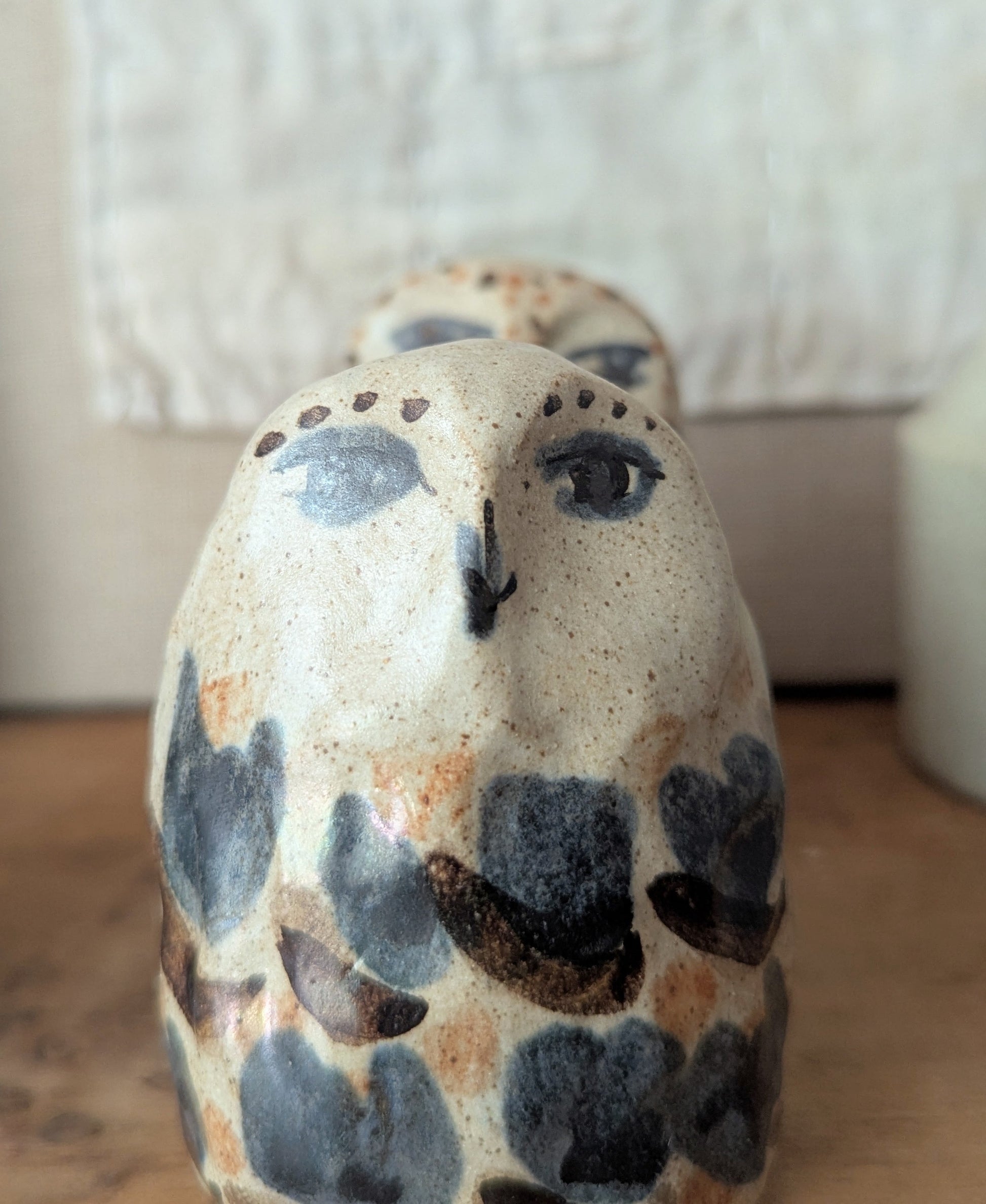 Pinched Ceramic Owls - Large